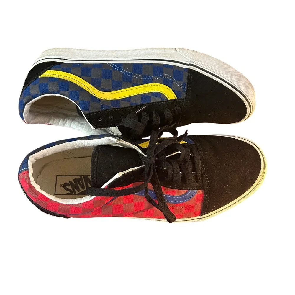 Vans Old Skool Checkerboard Casual Skate Shoes Men 11‎ M US